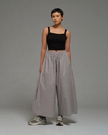 Unisex: Multi Hakama Pants (灰色)