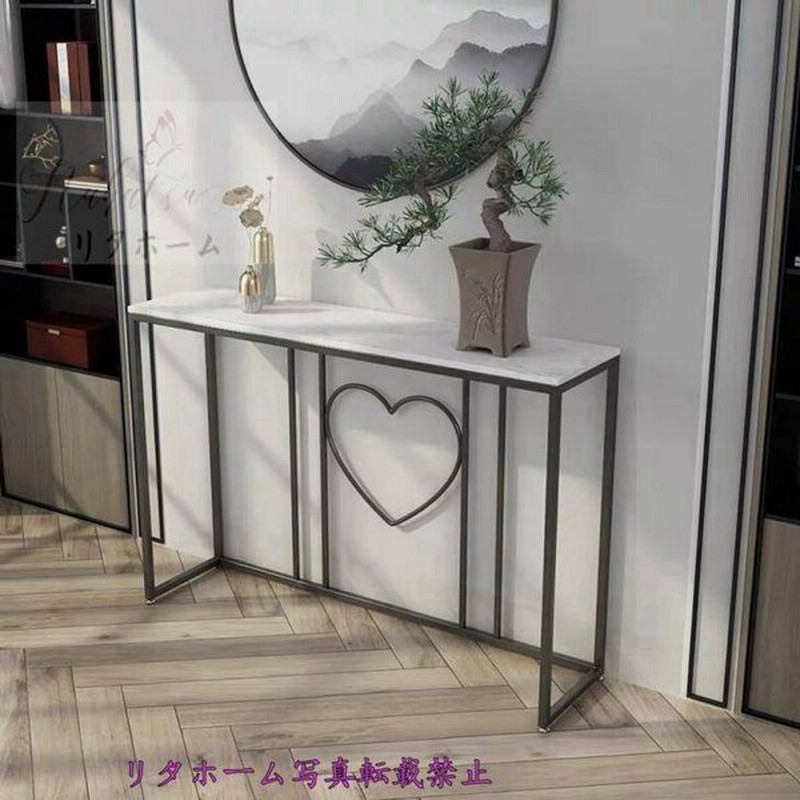 3738 高級人造大理石サイドテーブル 電話台コンソールテーブル 花台 玄関テーブル アンティーク調デザイン 幅100cm サイズオーダー可能 通販 Lineポイント最大0 5 Get Lineショッピング