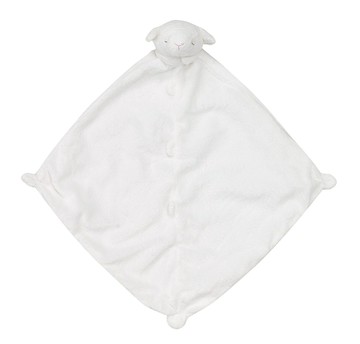 美國 ANGEL DEAR 嬰兒安撫巾(白色小羊) 命定小被被＊夏日微風＊
