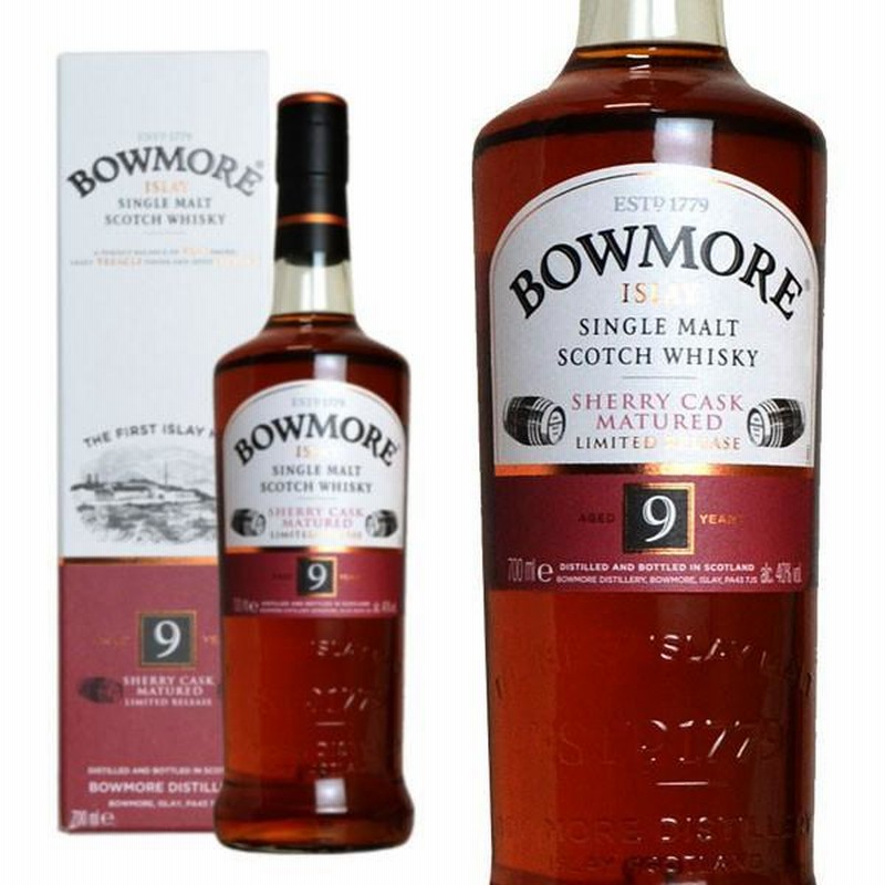 【中国限定】BOWMORE ボウモア12年　シェリーカスク　WHISKY 未開封 中国限定】BOWMORE ボウモア12年シェリーカスクWHISKY 未開封