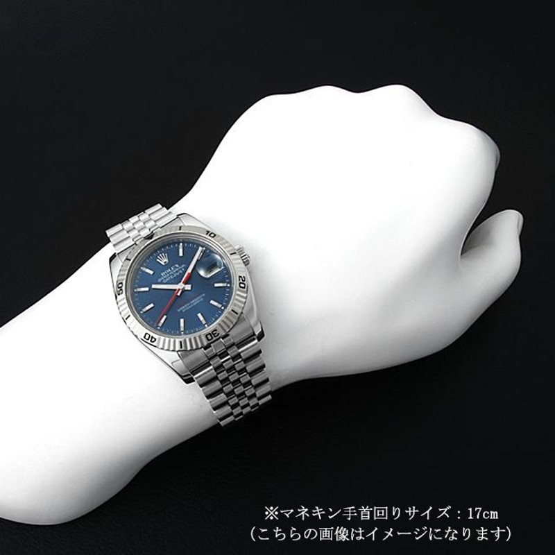 ロレックス ターノグラフ 116264 ブルー 5列 ジュビリーブレス ランダム番 中古 メンズ 腕時計 | LINEショッピング