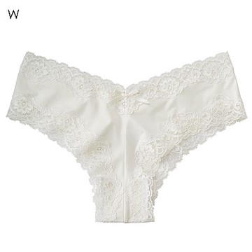 aimerfeel 單品內褲 蕾絲花邊 半臀內褲2 三角褲  單品內褲 -953922-W