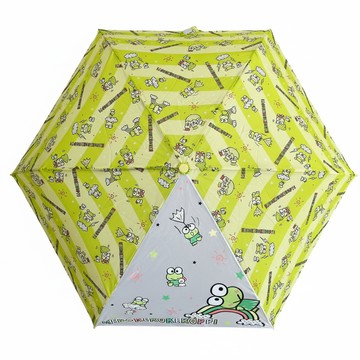 Sanrio 三麗鷗 折傘 53cm  黃綠色