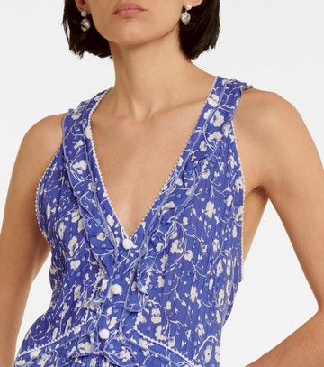 Poupette St Barth Mae floral minidress