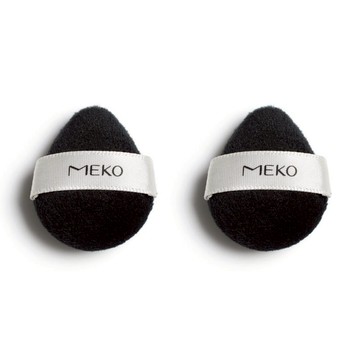 MEKO 水晶超柔蛋型絨毛蜜粉撲 手指粉撲(2入) EE-007 現貨