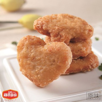 【大成食品】雞本享受|優質雞塊-鮮嫩原味x4包(600g/包)