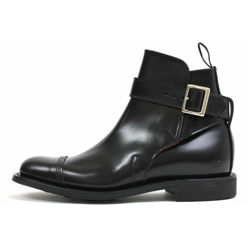 サンダース ミリタリー キャップトゥ ジョッパーブーツ ブラック Sanders #2401 Military Captoe Jodhpur Boot  Black | LINEブランドカタログ