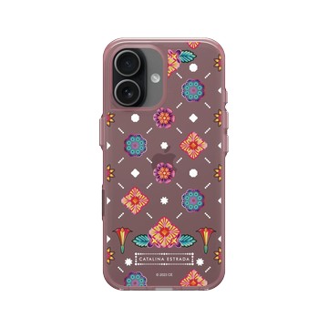 iPhone 17 Clear (相機按鈕) 晶醺玫 - Catalina Estrada - Flowers Stickers