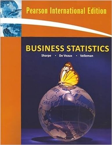 BUSINESS STATISTICS  SHARPE 2010 Pearson