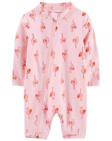 Baby Flamingo 1-Piece Rashguard