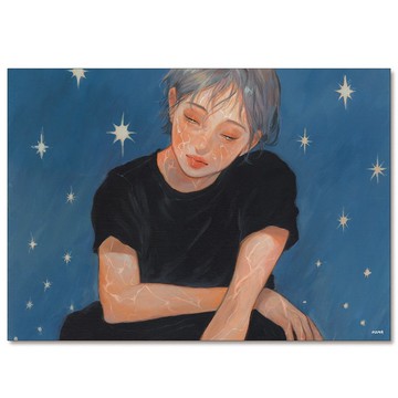 Patterns by lightning | NOMA | 韓國插畫 風格海報 B5 | 水彩