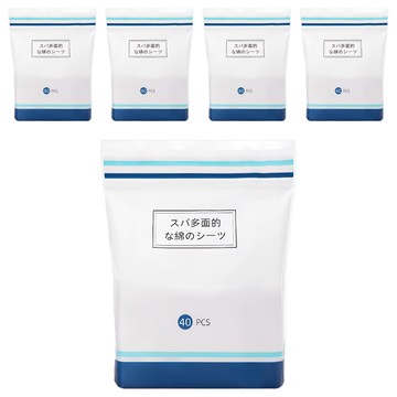 小麥購物 化妝棉 S122 15g  40片  5包