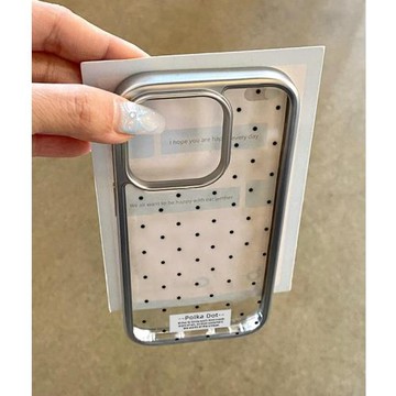 法式ins復古波點適用三星s24ultra手機殼s23fe簡約s21+新款a13高級感a04透明a23女a31軟殼a35全包a52/a54/m55