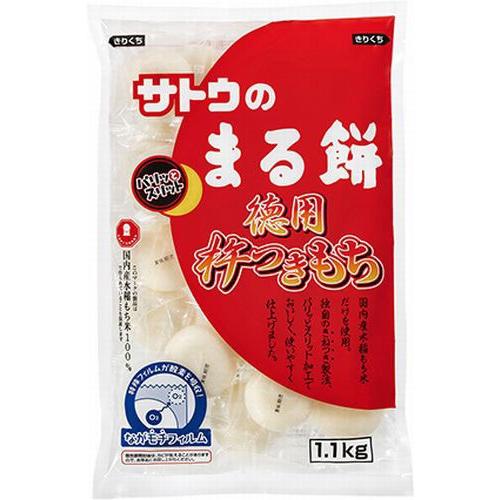 サトウ食品 サトウのまる餅 徳用杵つきもち 1100g 10個入