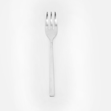 NICOTT 不鏽鋼點心叉 14.3cm 銀