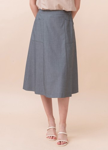 學院知性六片前裙後褲裙