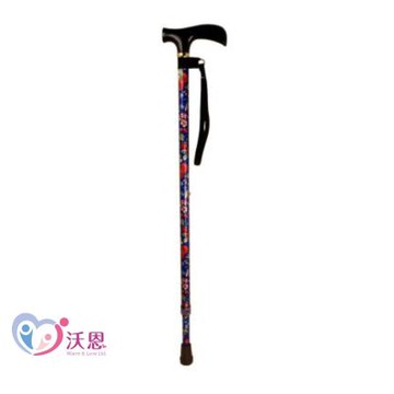 富士康 花拐拐杖 FZK-2203｜典雅花紋設計｜穩定支撐｜好握防滑｜日常行走輔助適用