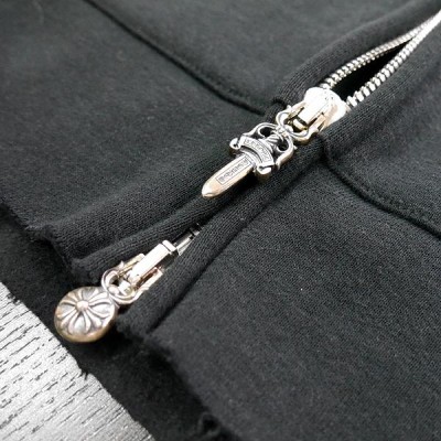 CHROME HEARTS クロムハーツ レザー セメタリークロス パッチ 