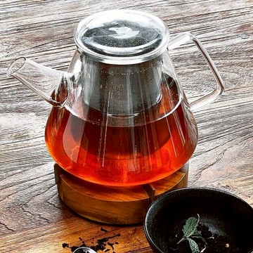 德國 AdHoc｜設計美學茶壺及實木蠟燭臺保溫底座組