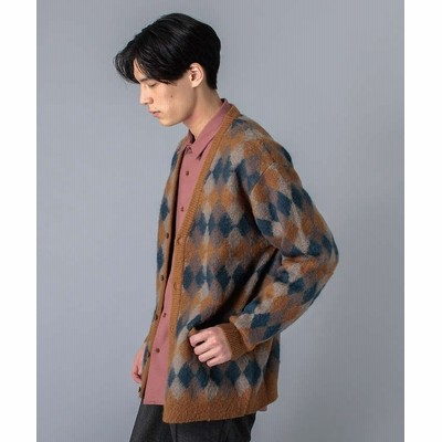 HYKE モヘアカーディガン黒 vintage4 メンズ着用可能 ブラックモヘア