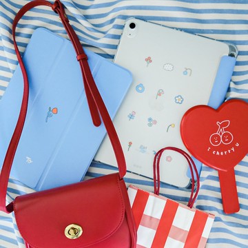 【 Back to the 00s! 】透明磨砂書本式iPad 保護套