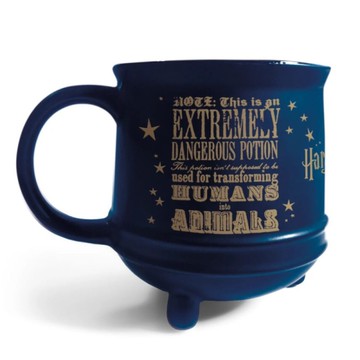 *【哈利波特】藍色魔法大釜造型大容量馬克杯-511ml (恐怖魔藥)