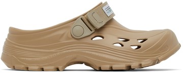 SUICOKE 驼色 MOK 凉鞋