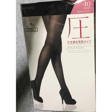 平井涼子*日本 ATSUGI 壓 40D 天鵝絨 發熱 加壓 美腳褲襪 FP7440