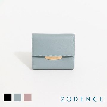 ZODENCE NOVIA進口真皮簡式短夾-多色