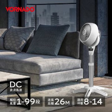 美國VORNADO沃拿多 高腳渦流空氣循環機 6803DC-TW /白色