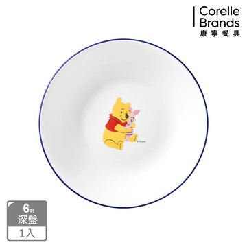 【Corelle Brands 康寧餐具】小熊維尼 開心農場系列6吋深盤
