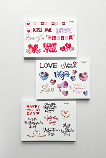 暖心文字貼紙組