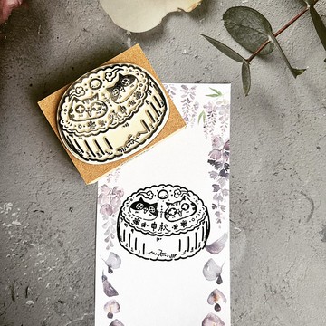 2023月餅紀念章、生日紀念章、貓咪晚安、貓咪旅行章、肚子好餓章