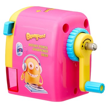 deLi 得力 大小通吃卡通可調式削鉛筆機 E0629  顏色隨機  1個