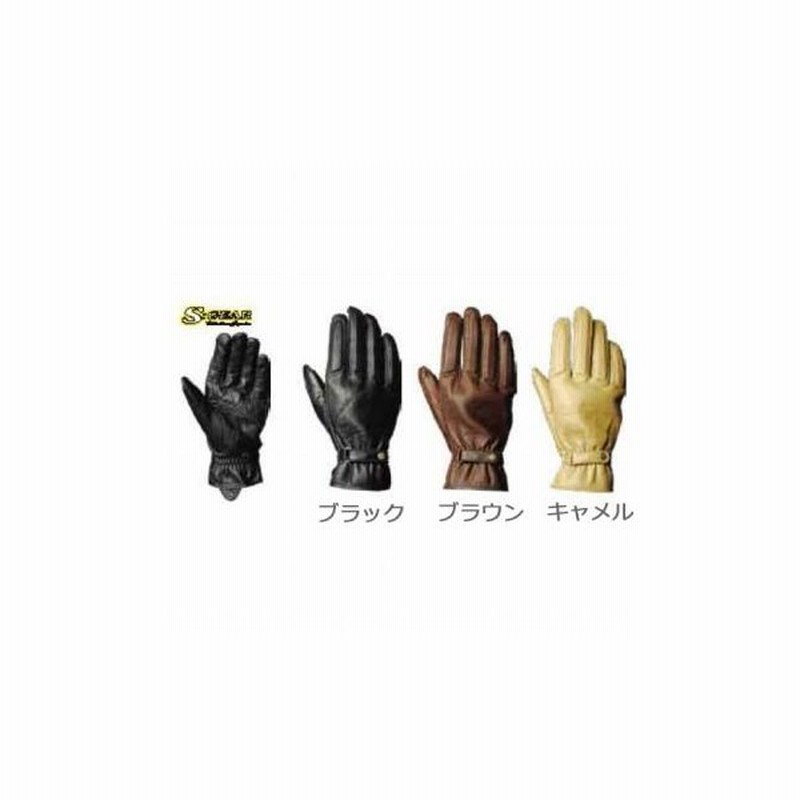 Sgear エスギア Ssg 2302 レザーグローブ バイクグローブ グローブ レザーグローブ バイク グローブ アパレル S Ge 通販 Lineポイント最大0 5 Get Lineショッピング