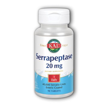 Serrapeptase 90 Tabs by Kal