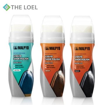 【THE LOEL】 液體拋光鞋油75ml x 3入組 (黑色+棕色+無色)