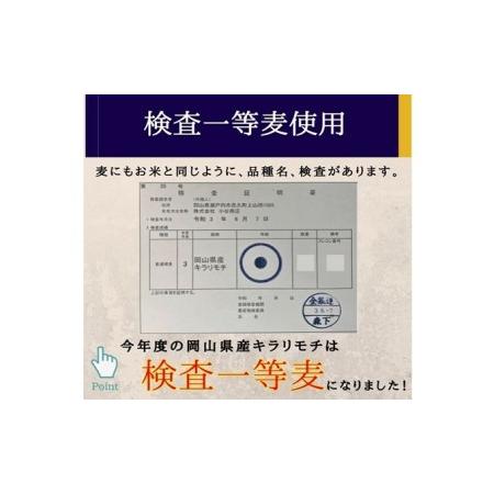 ふるさと納税 岡山県玉野市産 もち麦 キラリモチ 10kg (5kg×2袋) 岡山県玉野市