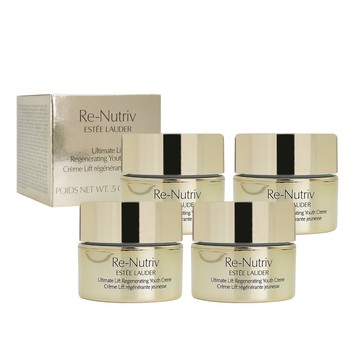 【Estee Lauder 雅詩蘭黛】白金級極萃賦活花秘乳霜(15mlX4)[超越正貨容量組]_百貨公司專櫃貨