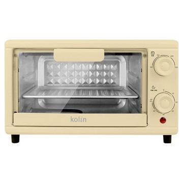 Kolin 歌林 雙旋鈕電烤箱 檸檬黃 10L  KBO-SD2218
