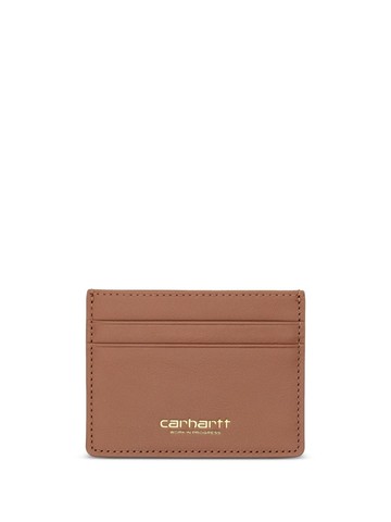 Carhartt WIP - Vegas leather cardholder - unisex - Calf Leather - One Size - Brown