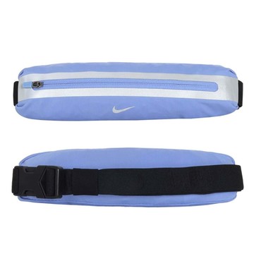 NIKE 彈性運動腰包 3.0-臀包 側背包 斜背包 N1003694403OS 淡靛藍銀