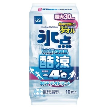 Bd冰點 酷涼濕巾-加大版 10抽/包 6包組