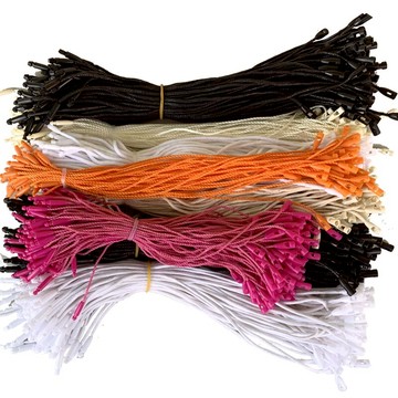 吊牌掛繩吊牌線繩子吊粒米色蠟繩棉繩女裝服裝標簽繩衣服繩子彈頭