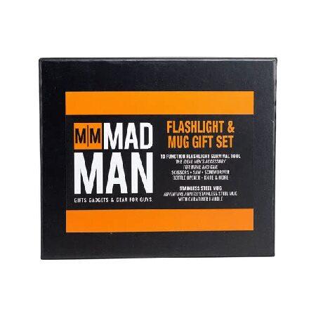 Mad Man The Adventure Begins Mug and Flashlight Gift Set