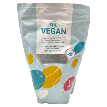 THE VEGAN 樂維根 優纖植物高纖優蛋白 水蜜桃  1kg  1包
