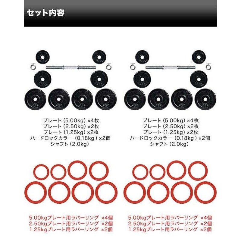 1年保証 ダンベル 30kg 2個セット ラバーダンベル 60kgセット ダンベルセット 計 60kg ラバー付き ダンベル 30kg ダンベル  60kg セット プレート 送料無料 | LINEショッピング