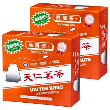 天仁茗茶 烏龍袋茶  2g  100包  2盒