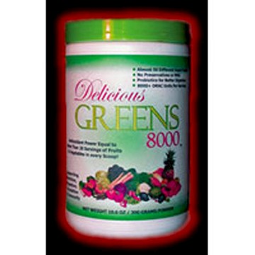 Delicious Greens 8000 Berry 10.6 Oz by Greens World Inc