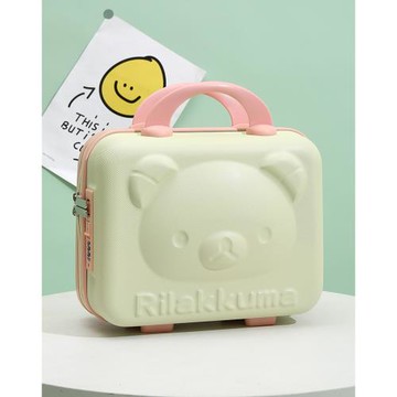 手提行李箱化妝小箱子包14寸卡通可愛動漫密碼箱輕便迷你收納箱女